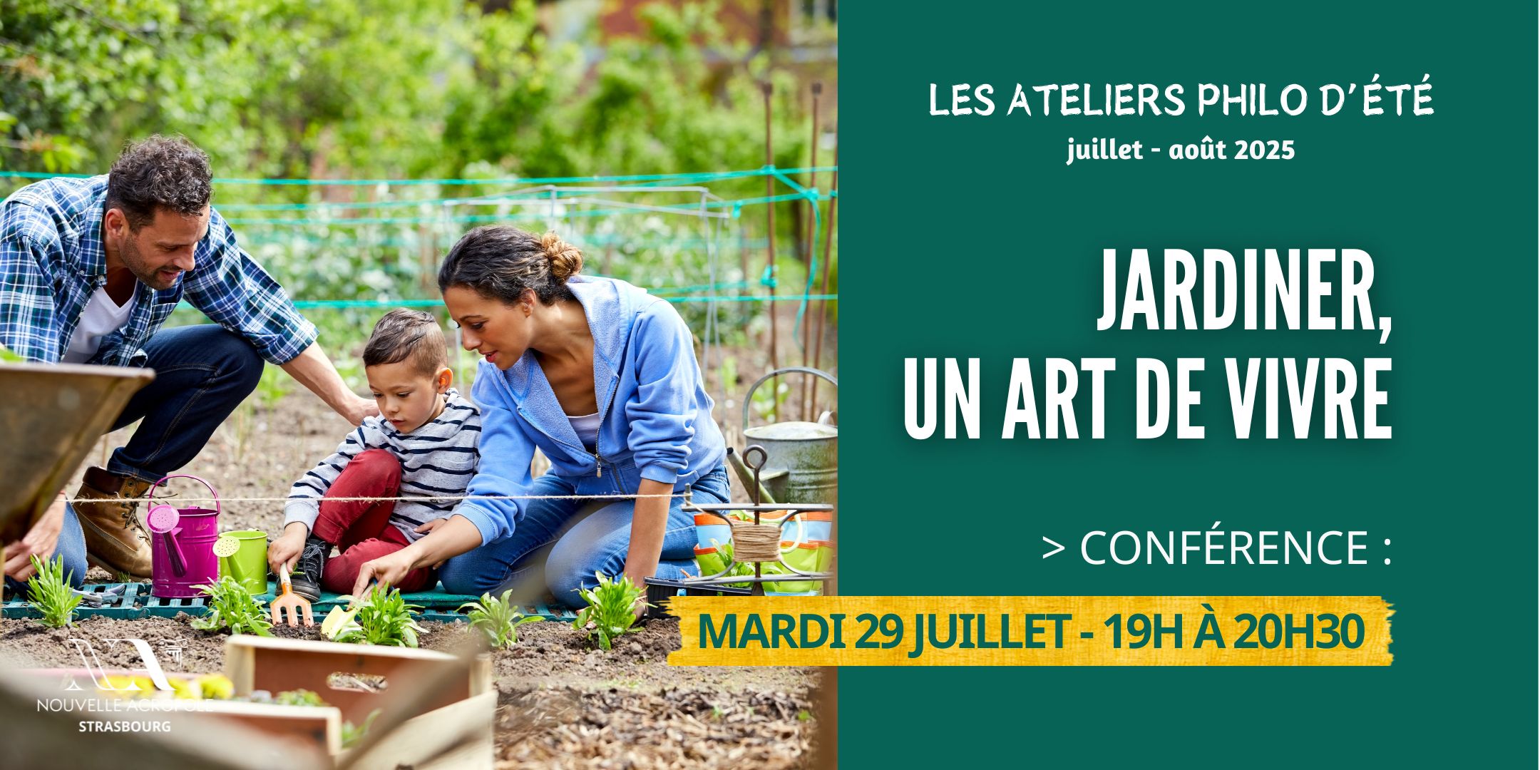 Conférence : Jardiner, un art de vivre