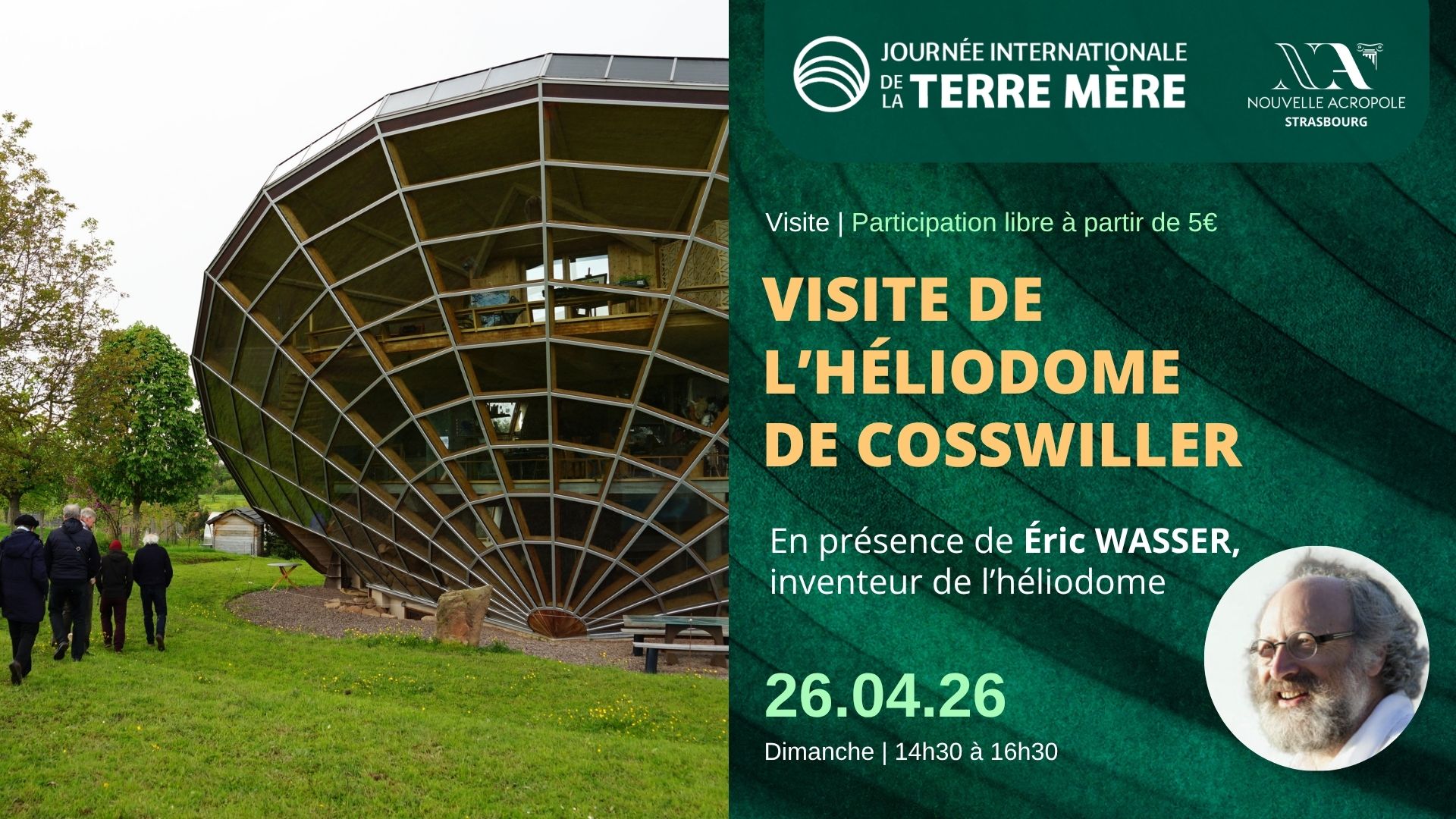 Visite de l'Héliodome de Cosswiller 