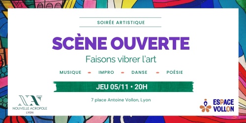 Scène ouverte | Faisons vibrer l'art